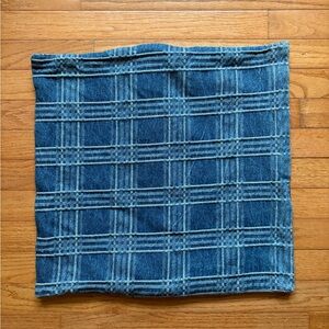 🍒4/$15 Blue Denim Throw Pillow Cover